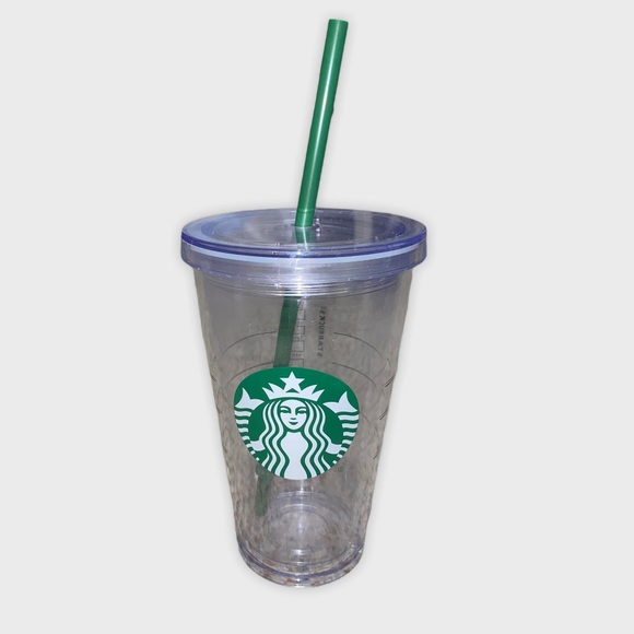 Starbucks Clear Cup Tumbler 14oz Plain